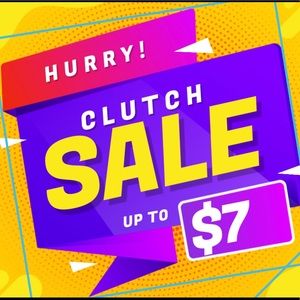 $7 Clutches and wristlets... ❤️ Like your favorites and receive an offer for $7!